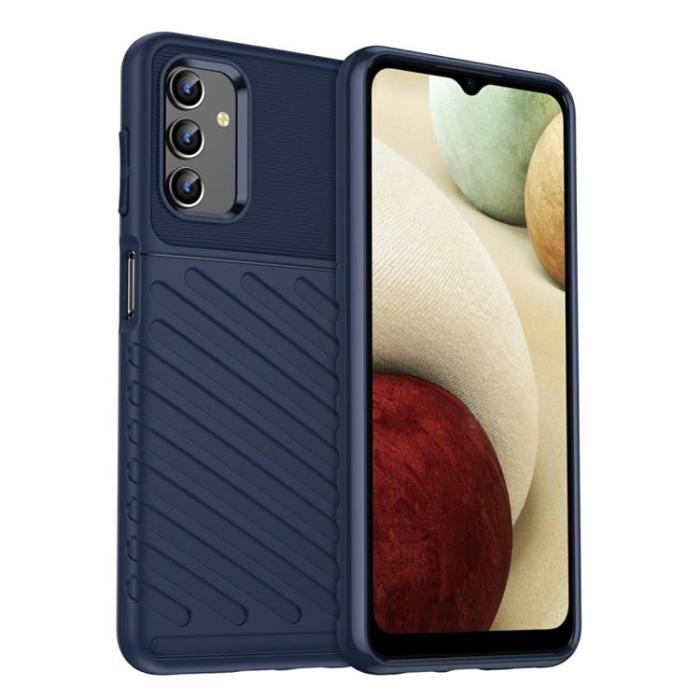 OEM - Thunder Twill Skal Galaxy A13 4G - Blå