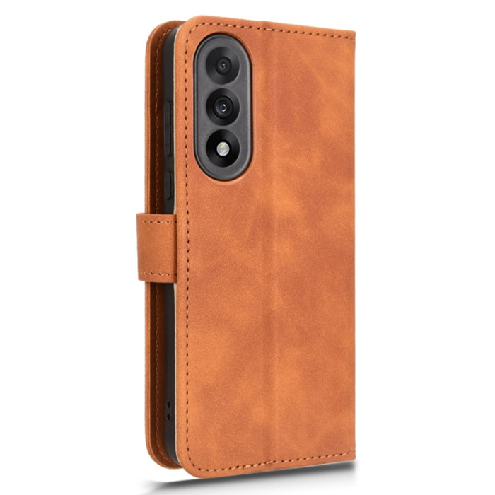 A-One Brand - OnePlus Nord 5 Plånboksfodral Skin Feel Läder - Brun