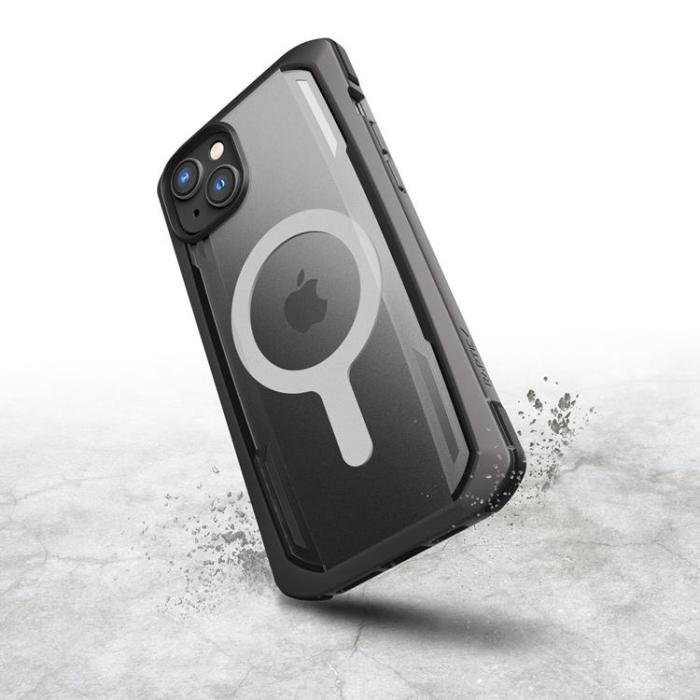 Raptic - Raptic iPhone 14 Plus Skal Magsafe Secure Armored - Svart