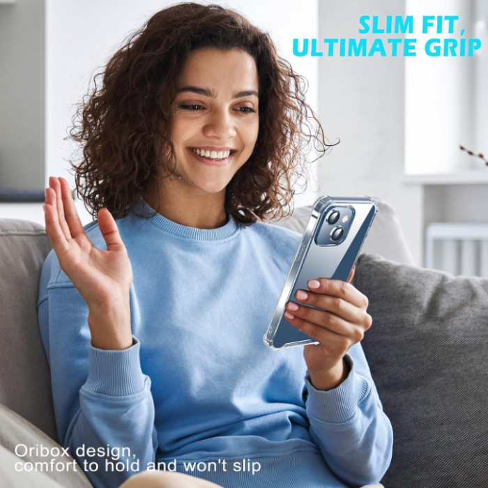 Boom of Sweden - BOOM iPhone 15 Plus Mobilskal Shockproof TPU - Clear