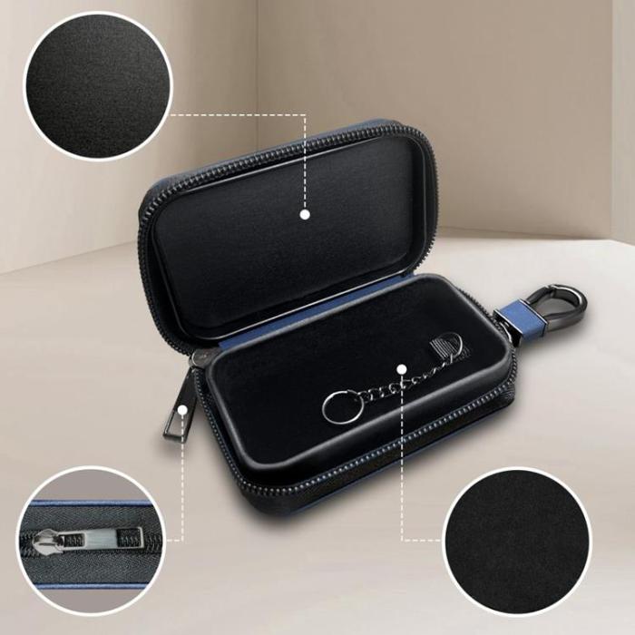 Tech-Protect - Tech-Protect KLR300 Keyless RFID Fodral Signal Blocker - Marinblå