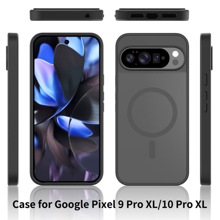 A-One Brand - Google Pixel 10 Pro XL Mobilskal MagSafe Skin Touch - Svart