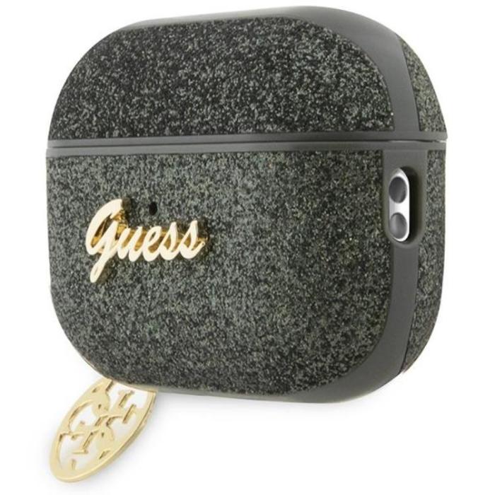 Guess - Guess Airpods Pro 2 Skal Glitter Flake Charm - Grön