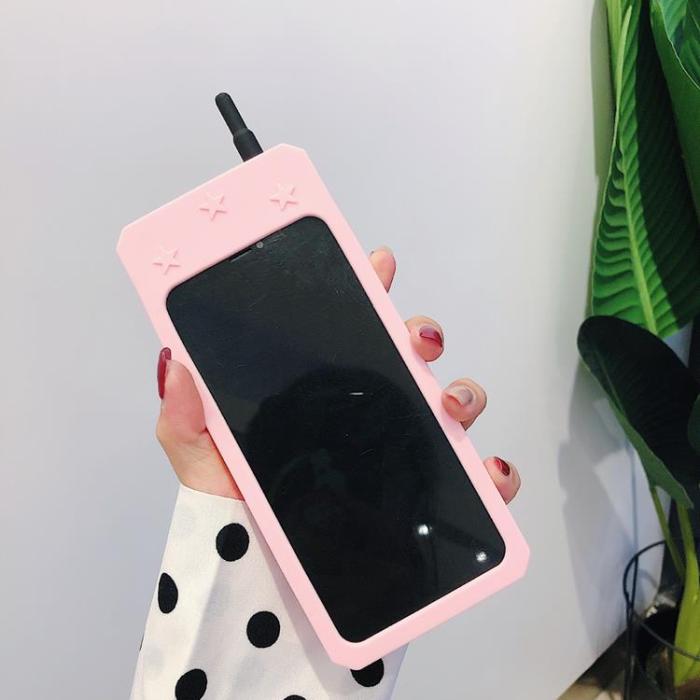 OEM - Retro Skal iPhone 7/8/SE 2020 - Svart