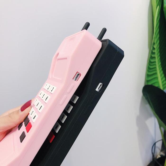 OEM - Retro Skal iPhone 7/8/SE 2020 - Svart