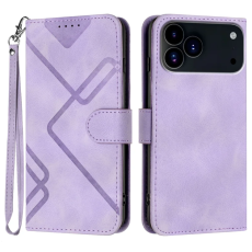A-One Brand - iPhone 17 Pro Max Plånboksfodral Line - Lila