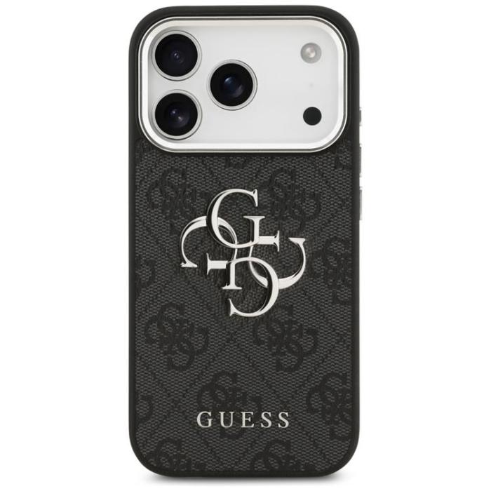 Guess - Guess iPhone 17 Pro Mobilskal 4G Big 4G Classic Logo - Svart