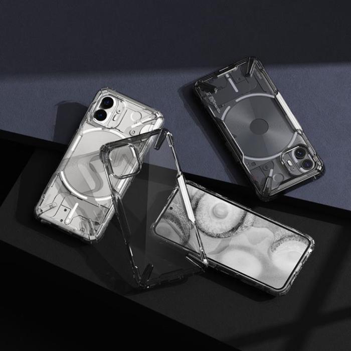 Ringke - Ringke Nothing Phone 2 Mobilskal Fusion X - Smoke Svart
