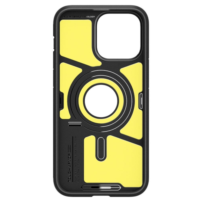 Spigen - Spigen iPhone 15 Pro Max Mobilskal Magsafe Tough Armor - Svart