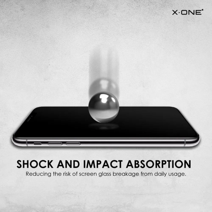 X-One - X-ONE Full Cover matt Härdat Glas till iPhone 11