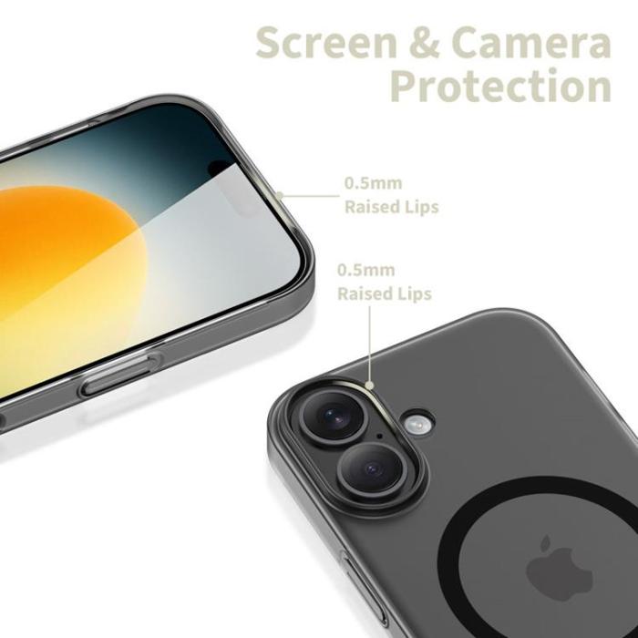 Tech-Protect - Tech-Protect iPhone 17 Mobilskal Magsafe Slim - Matte Svart