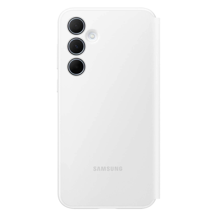 Samsung - Samsung Galaxy A35 5G Plånboksfodral Smart View - Vit