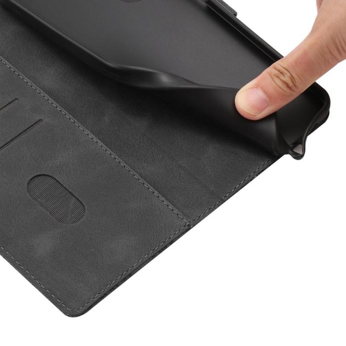 OEM - Samsung Galaxy A57 Plånboksfodral Konstläder Ställ Skydd - Svart