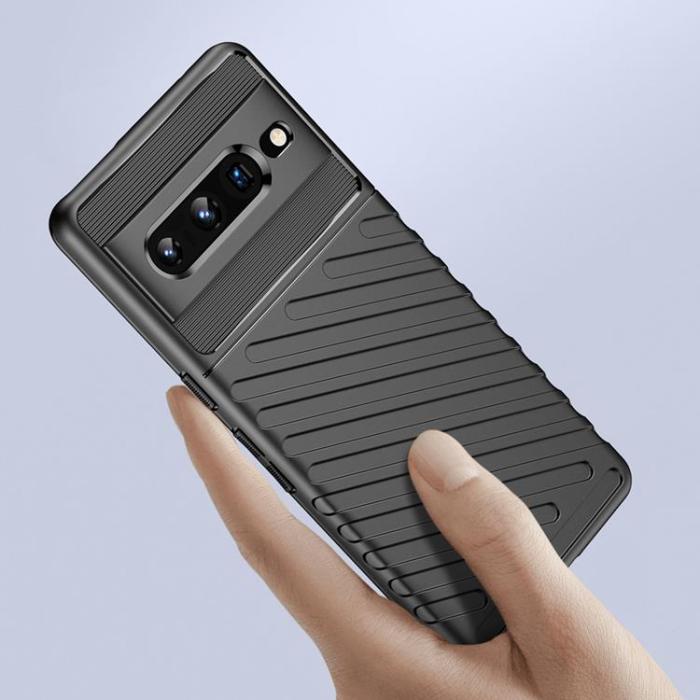 OEM - Google Pixel 7 Pro Skal Thunder Flexible Armored - Svart