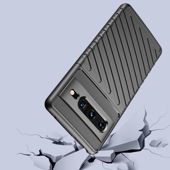 OEM - Google Pixel 7 Pro Skal Thunder Flexible Armored - Svart