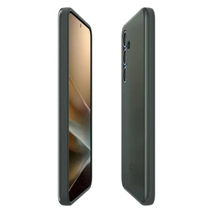 Spigen - Spigen Galaxy S25 Mobilskal Magsafe Thin Fit - Abyss Grön