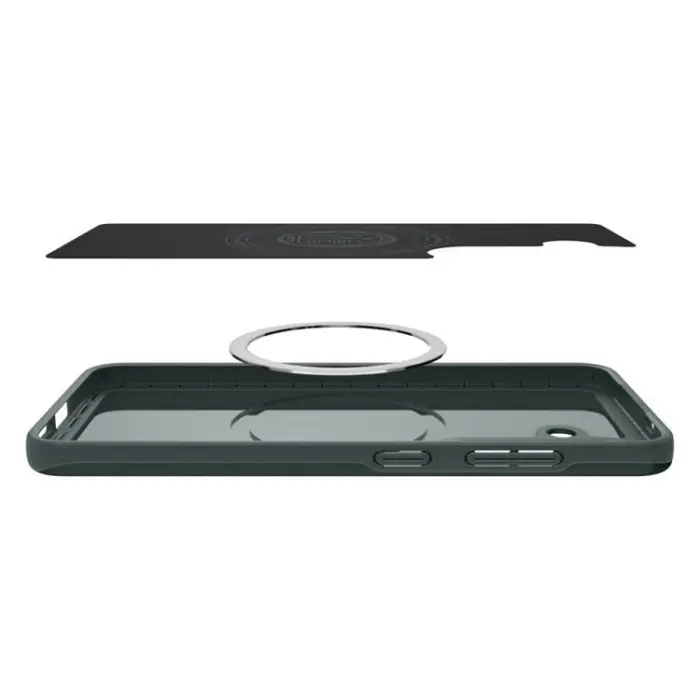 Spigen - Spigen Galaxy S25 Mobilskal Magsafe Thin Fit - Abyss Grön