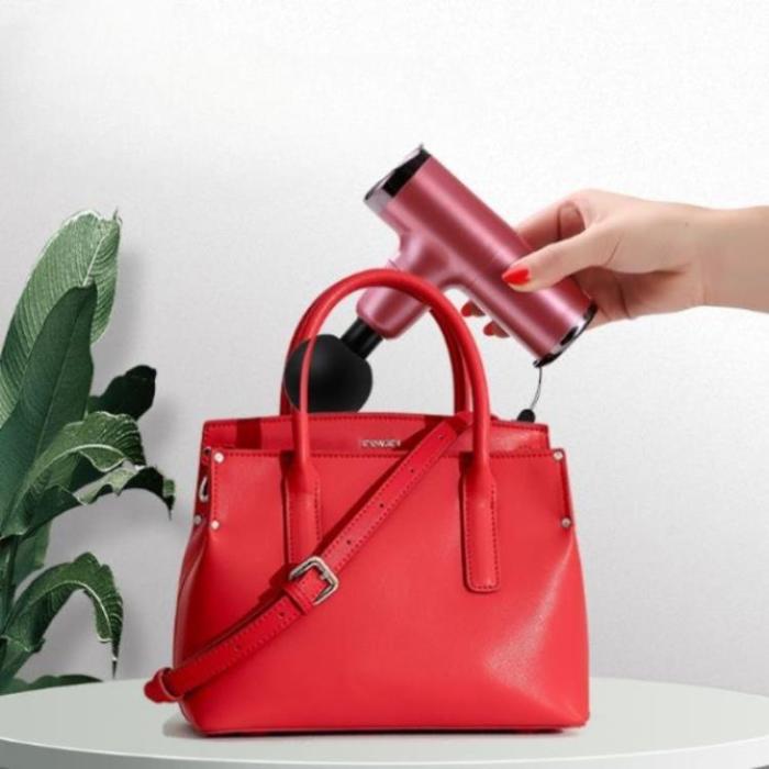 UTGATT1 - Mini Portable USB Massagepistol 328 7.4V - Svart