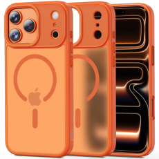 Tech-Protect - Tech-Protect iPhone 17 Pro Max Mobilskal Magsafe Matte - Cosmic Orange