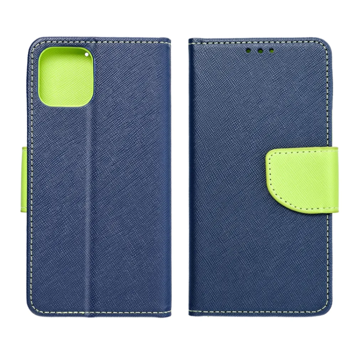 OEM - Xiaomi Redmi 14C Plånboksfodral Fancy - Marinblå Lime