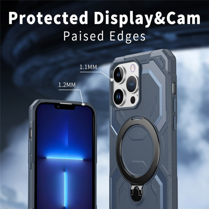 A-One Brand - iPhone 13 Pro Max Mobilskal MagSafe Kickstand TPU + PC