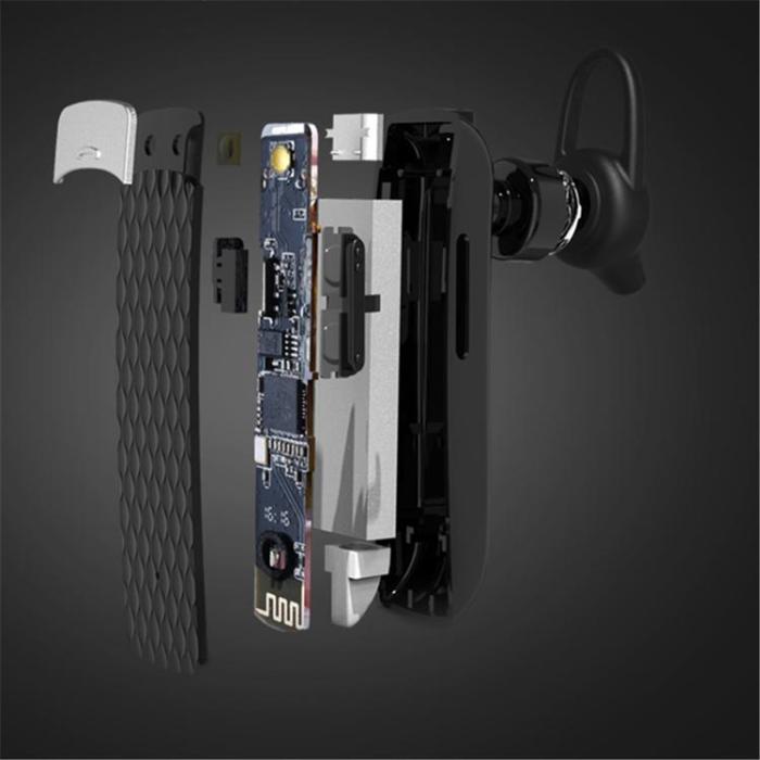 Remax - REMAX Single In-Ear Trådlösa Hörlur Bluetooth Med Mic Stereo T9 - Svart