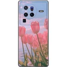 iSecrets - Mobilskal till vivo X80 Pro med Rosa Tulpaner