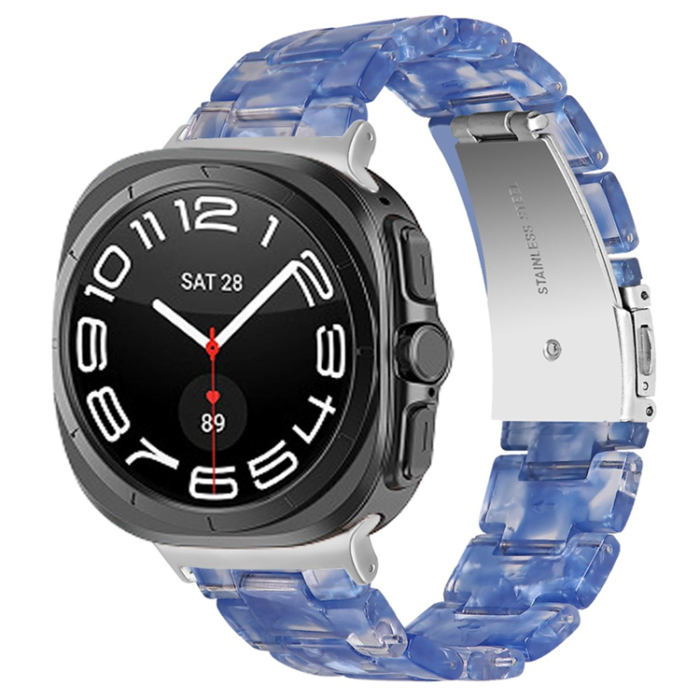 A-One Brand - Galaxy Watch 8/8 Classic (40/44/46mm) Armband Acrylic Vattentät Resin