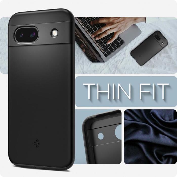 UTGATT - Spigen Google Pixel 8A Mobilskal Thin Fit - Svart