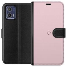 iSecrets - Pl&aring;nboksfodral till Motorola Moto G73 med Litet Hj&auml;rta