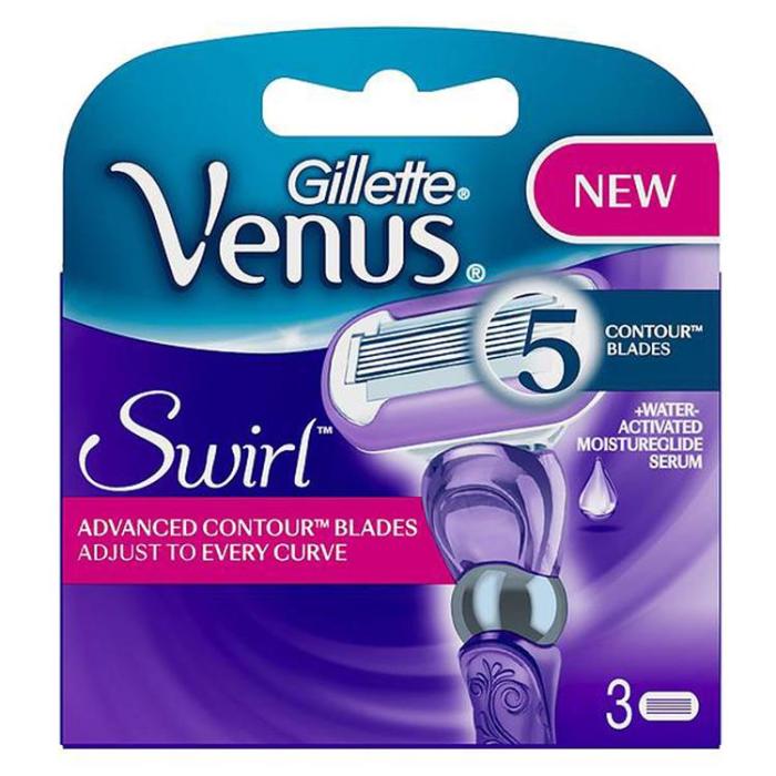 UTGATT5 - GILLETTE Rakblad Venus Swirl 3-pack