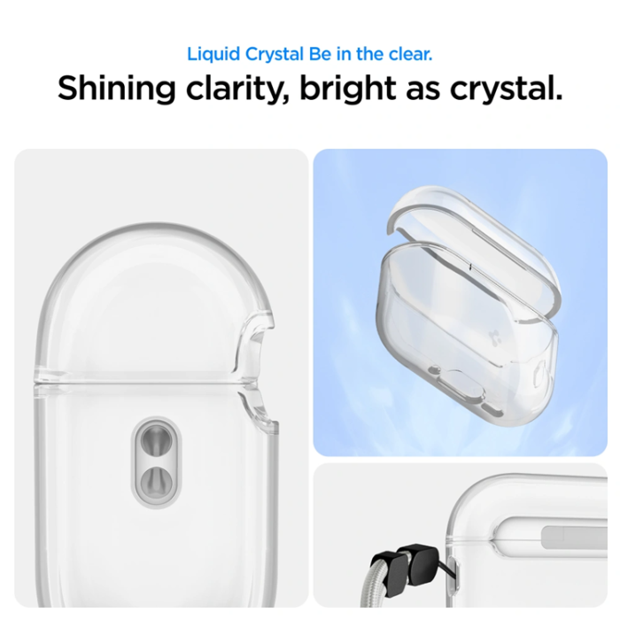 Spigen - Spigen Apple Airpods Pro 3 Skal Liquid Crystal - Clear