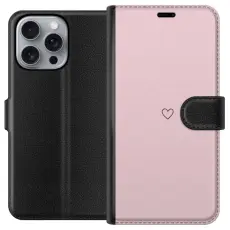 Gustaf - Pl&aring;nboksfodral till Apple iPhone 16 Pro Max med Litet Hj&auml;rta