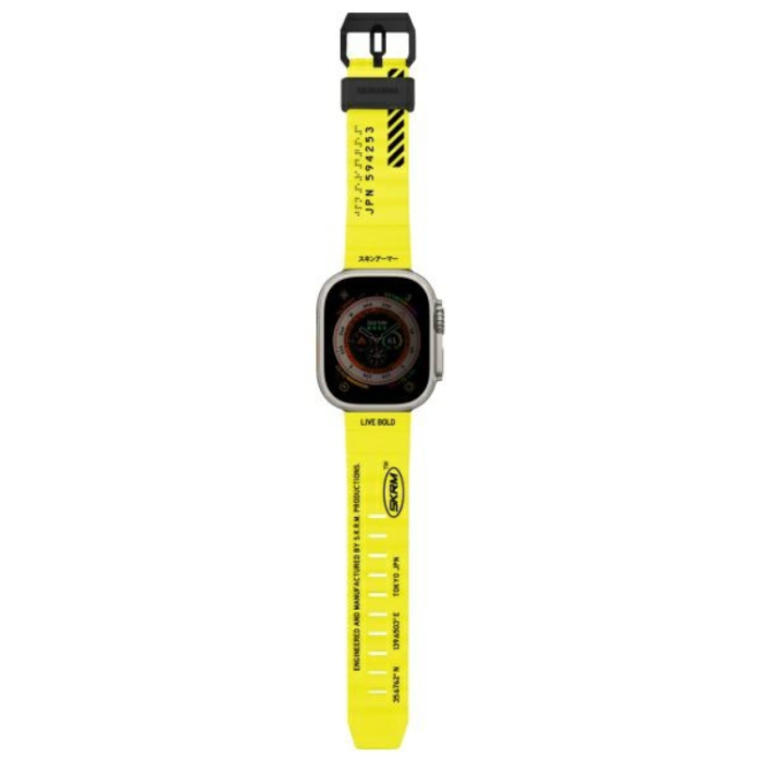 Skinarma - Skinarma Apple Watch (42/44/45mm) Armband Shokku - Gul