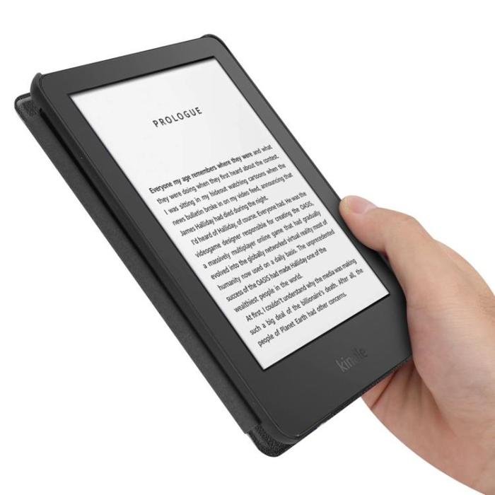 Tech-Protect - Tech-Protect Smartcase Kindle Paperwhite 6 Fodral - Svart