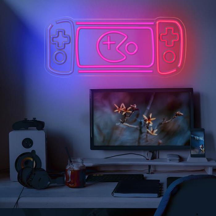 Forever Light - Forever Light Neon LED PLEXI GAME CONSOLE FPNE27 - Flerfärgad