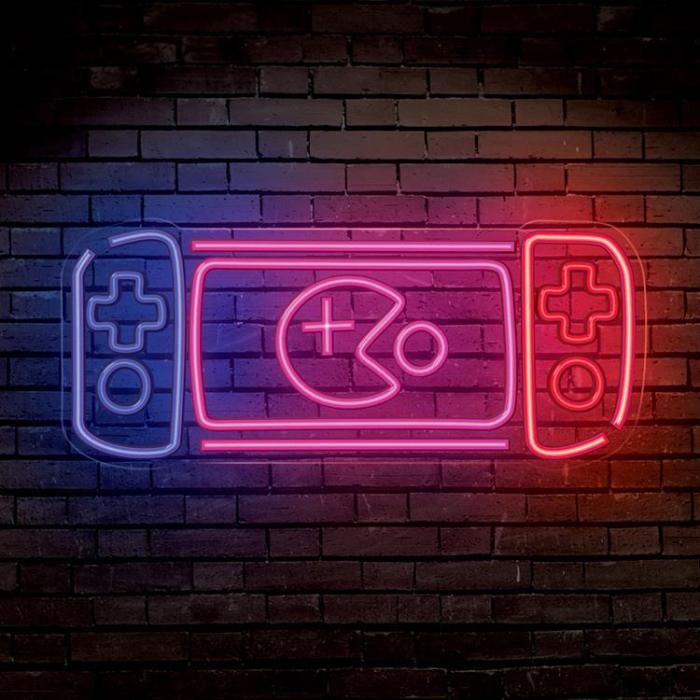 Forever Light - Forever Light Neon LED PLEXI GAME CONSOLE FPNE27 - Flerfärgad