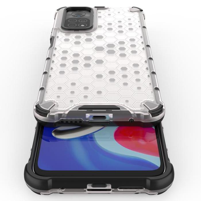 OEM - Xiaomi Redmi Note 11/11S Skal Honeycomb Armored - Blå