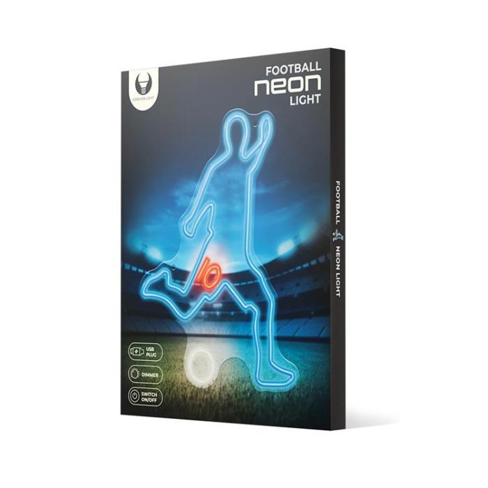 Forever Light - Forever Light Neon LED PLEXI FOTBOLLARE FPNE31 - Flerfärgad