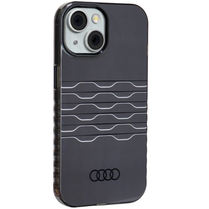 Audi - Audi iPhone 15/14/13 Mobilskal MagSafe IML - Svart