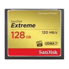 Sandisk - SANDISK Minneskort CF Extreme 128GB 120MB/s UDMA7