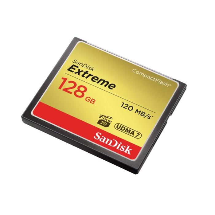 Sandisk - SANDISK Minneskort CF Extreme 128GB 120MB/s UDMA7
