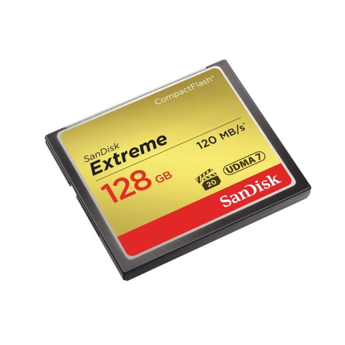 Sandisk - SANDISK Minneskort CF Extreme 128GB 120MB/s UDMA7