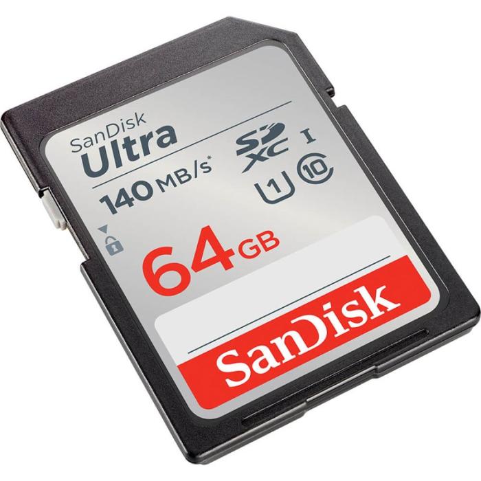 Sandisk - SANDISK Minneskort SDXC Ultra 64GB 140MB/s