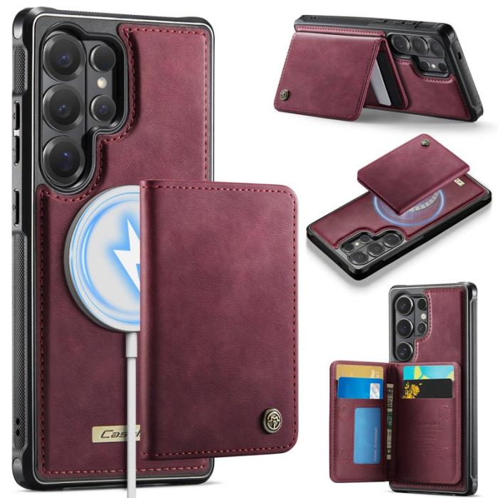 Caseme - CaseMe Mobilskal för Samsung Galaxy S26 Ultra Magnetiskt PC + TPU - Röd