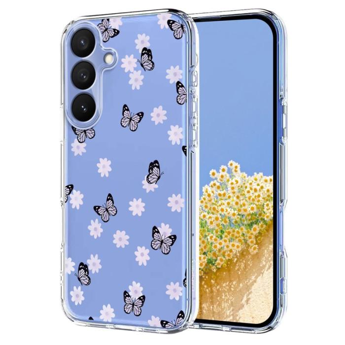 OEM - Mobilskal för Samsung Galaxy S26 Plus TPU - Fjärilar