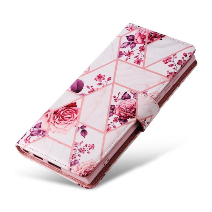 OEM - Mobilskal för Samsung Galaxy S26 Ultra Konstläder med handledsrem - Roséguld