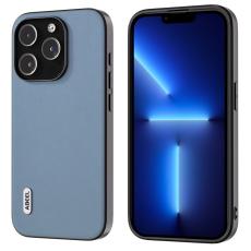 ABEEL - ABEEL Protective Case Mobilskal till iPhone 13 Pro Max Texturerad Bl&aring;