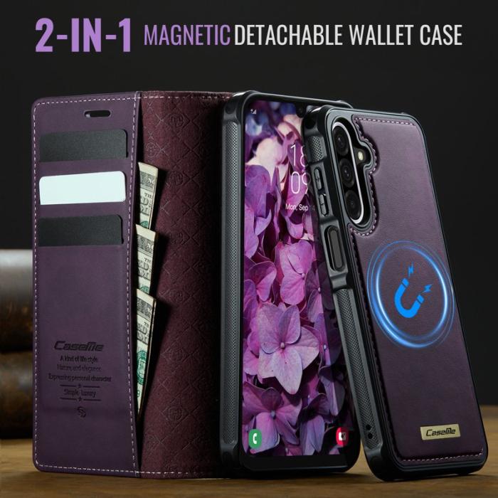 Caseme - CASEME C49 Magnetiskt Fodral för Samsung Galaxy A17 5G - Lila