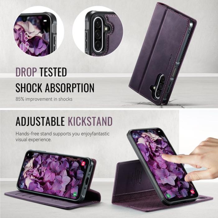 Caseme - CASEME C49 Magnetiskt Fodral för Samsung Galaxy A17 5G - Lila